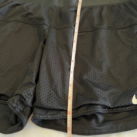2 Small Nike Dri-Fit Women's Running Shorts Jogging Activewear Workout Gym Black - Picture 5 of 9